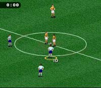 une photo d'Ã©cran de Fifa Soccer 96 sur Nintendo Super Nes